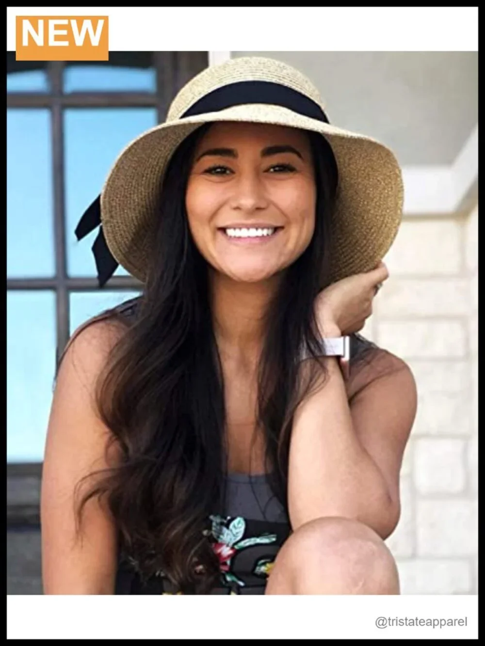 Wide Brim UV Protection Sun Hat with Chin Strap Packable for Travel